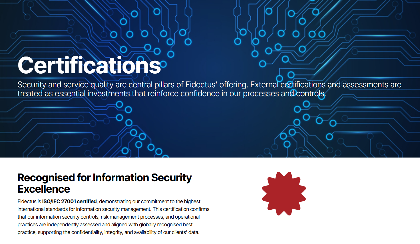 Certifications