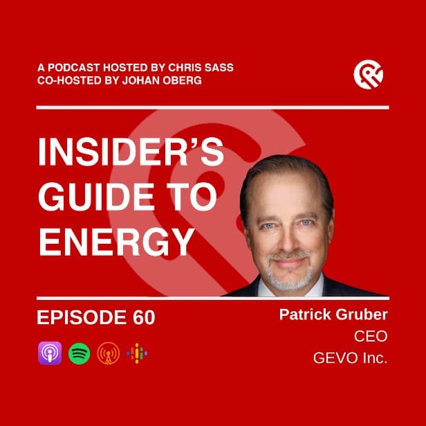 Episode with Gevo: Dr. Patrick Gruber talks sustainable aviation fuel